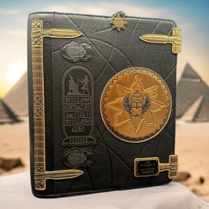 Universal Studios Exclusive The Mummy x Loungefly Book of the Dead Backpack
